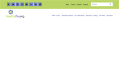 Desktop Screenshot of healthyflax.org